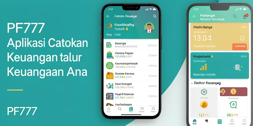 Tampilan antarmuka PF777 yang intuitif dan mudah digunakan.