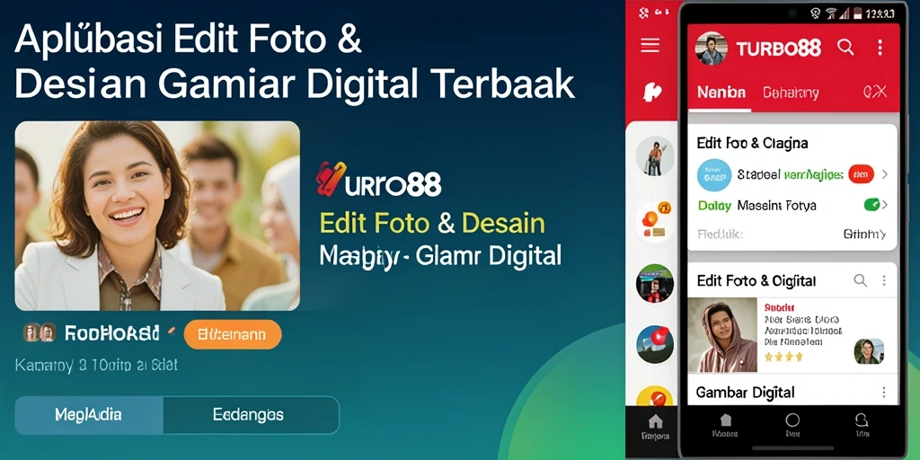 Tampilan antarmuka TURBO88 yang menarik dan mudah digunakan.