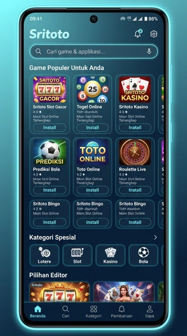 Sritoto – Indeks Aplikasi Populer & Kanal Uji Terbaik di Indonesia